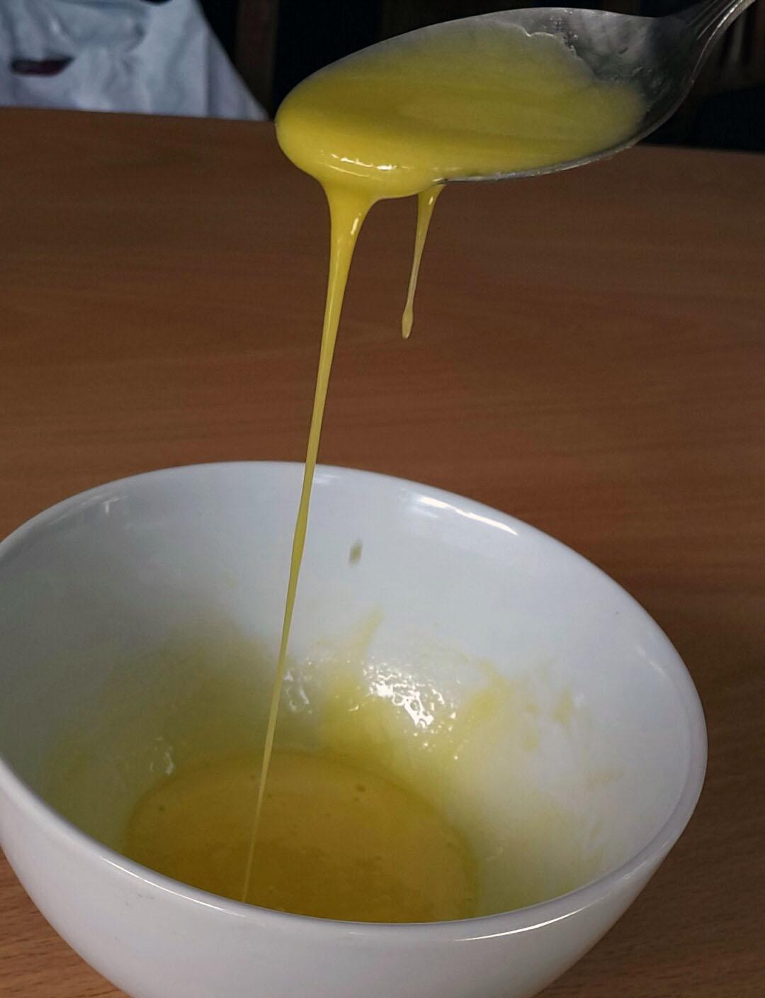 Olive Oil and Egg Yolk Mixture Hair Mask